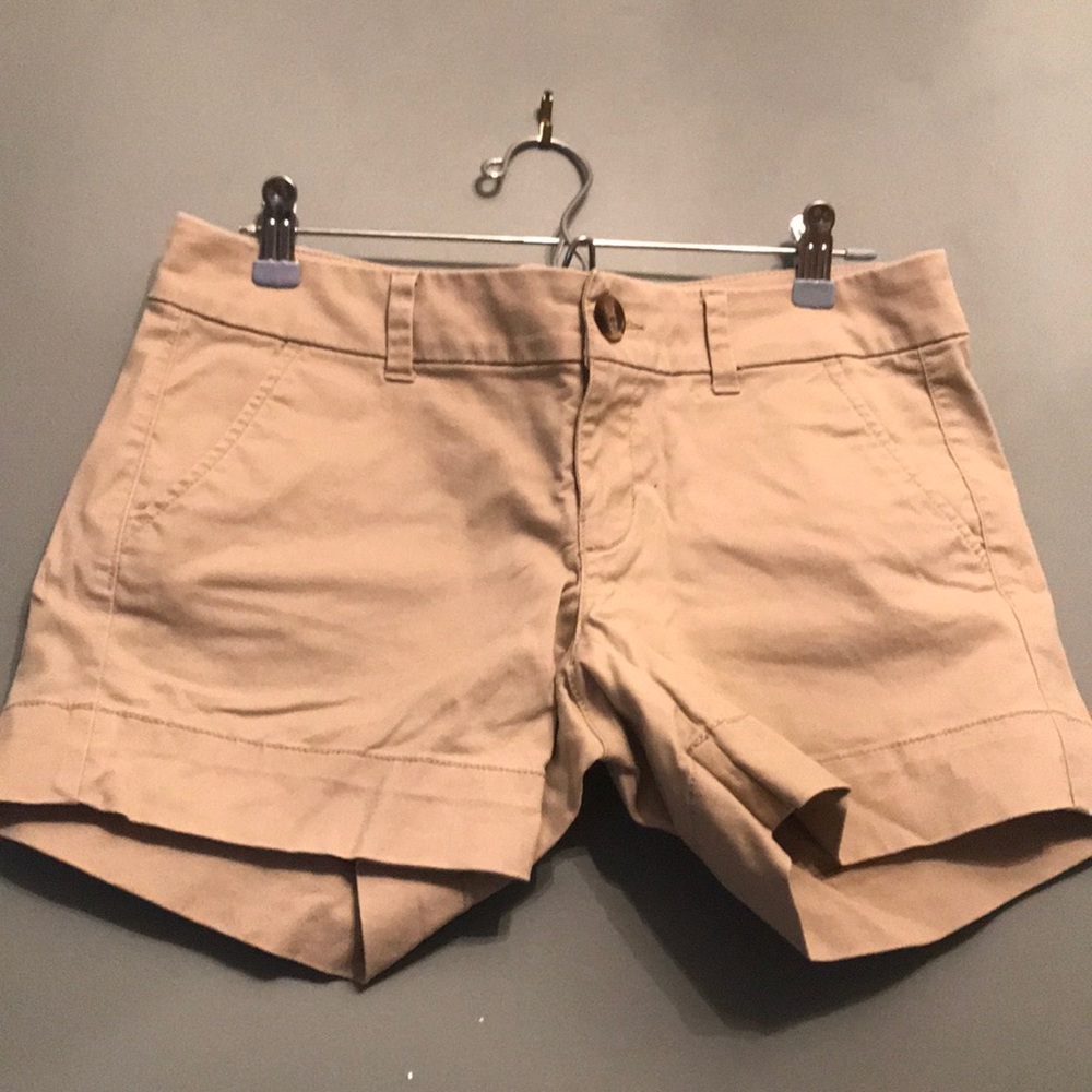 American Eagle Midi Stretch Shorts